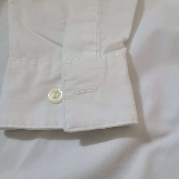 Vintage Tabi International - White Button Down Shirt - Embroidered - Picture 6 of 7